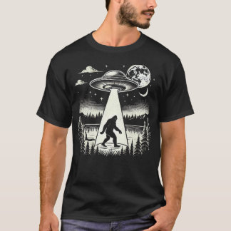 Bigfoot UFO Abduction T-Shirt – Funny Cryptid