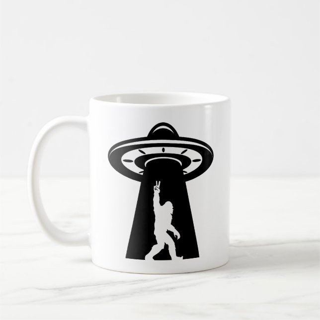 Bigfoot UfO Coffee Mug (Left)