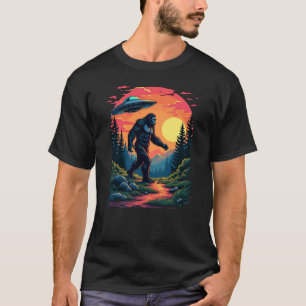 Bigfoot UFO Encounter Tee – Wilderness Graphic Tee