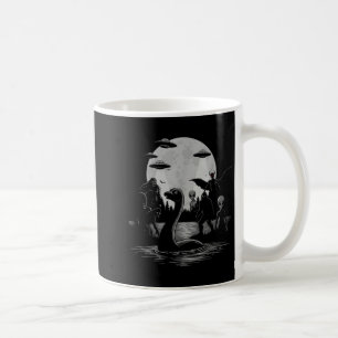 Bigfoot Ufo Loch Ness Monster Mothman And Aliens!  Coffee Mug