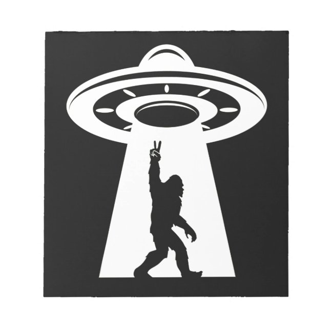 Bigfoot UfO Notepad (Front)