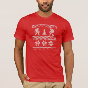 Bigfoot Ugly Christmas Sweater
