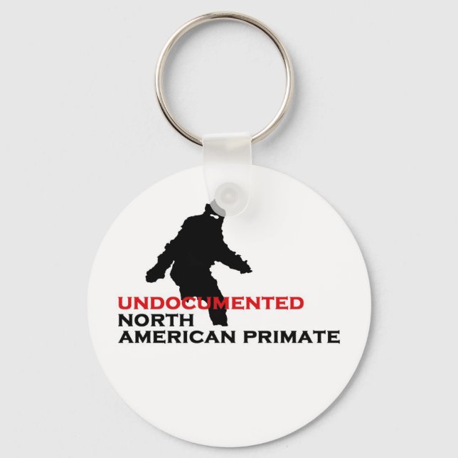 Bigfoot: Undocumented North American Primate Key Ring (Front)