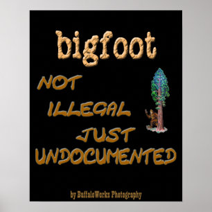 Bigfoot Undocumented Poster