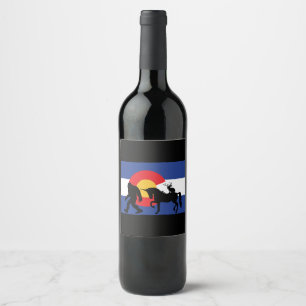 Bigfoot, Unicorn, Jackalope Wine Label