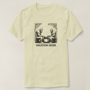 Bigfoot Vacation Mode Chess T-Shirt
