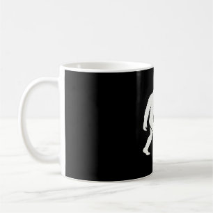 Bigfoot Walking Dachshund Funny Wiener Dog Dad Coffee Mug