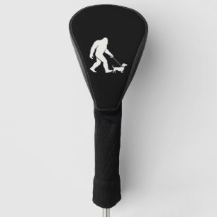 Bigfoot Walking Dachshund Funny Wiener Dog Dad Golf Head Cover