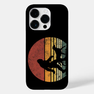Bigfoot Walking Labrador Retriever Dog Vintage  Case-Mate iPhone 14 Pro Case