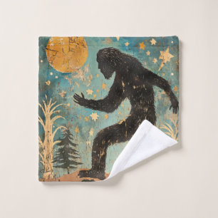 Bigfoot wash cloth