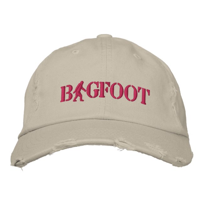 Bigfoot with  logo embroidered hat (Front)