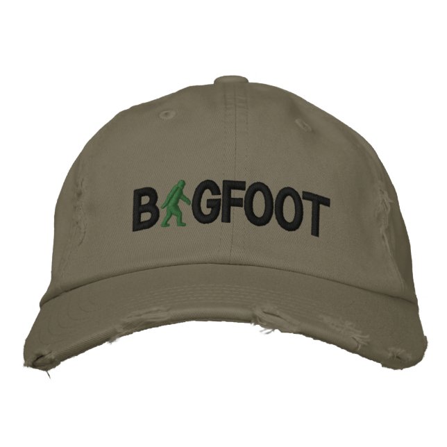 Bigfoot with logo embroidered hat (Front)