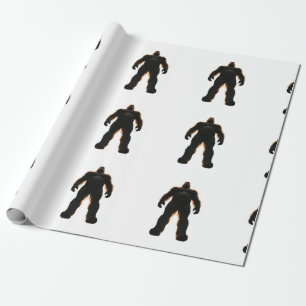 Bigfoot Wrapping Paper 
