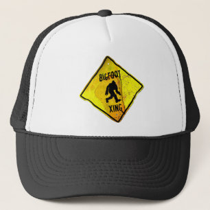 bigfoot xing trucker hat