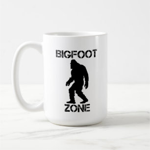 Bigfoot Zone Funny Bigfoot Coffee Mug
