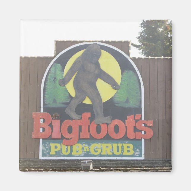 Bigfoot's Pub & Grill Magnet (Front)