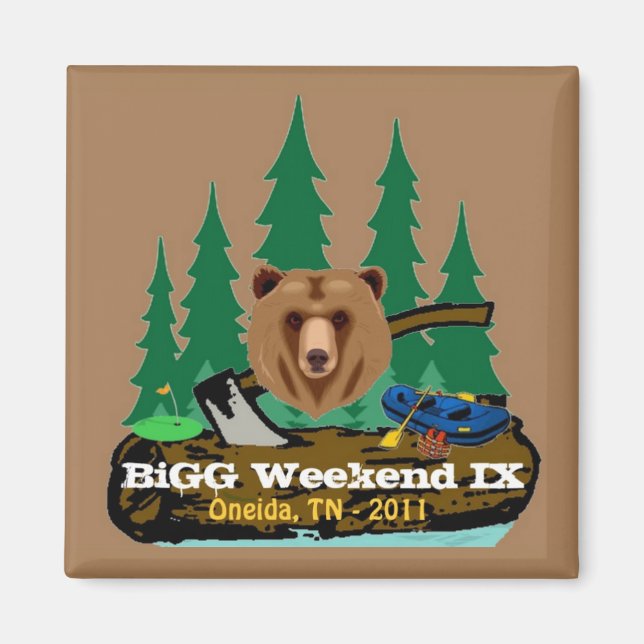BiGG Weekend IX Magnet (Front)