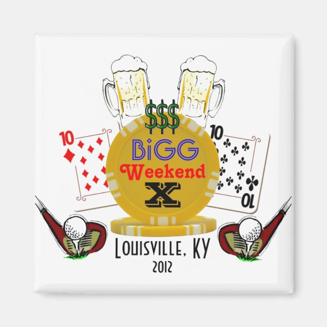 BiGG Weekend X Magnet (Front)