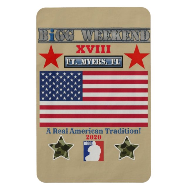 BiGG Weekend XVIII American Magnet (Vertical)