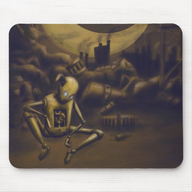 Bigger! Better! Industrialise! Mouse Mat (Front)