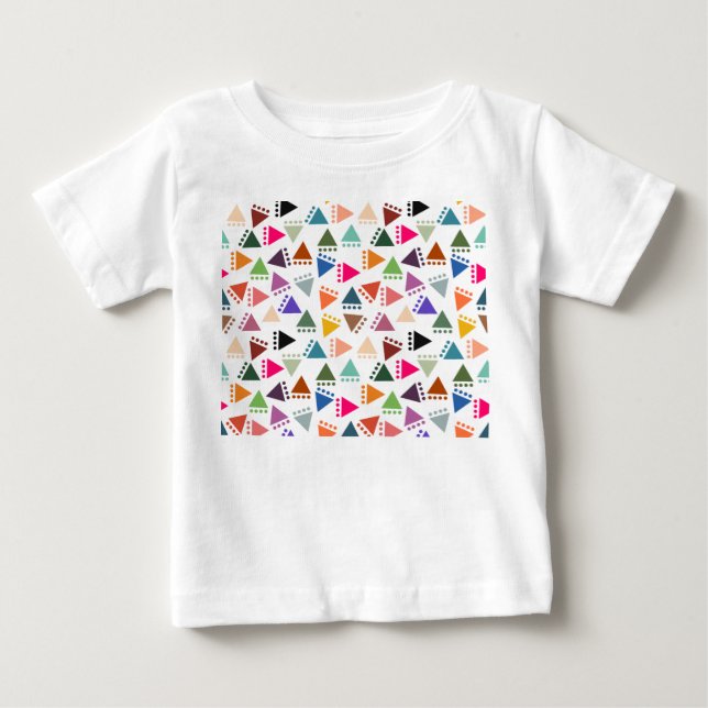Bigger Boho Triangles  Baby T-Shirt (Front)