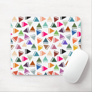 Bigger Boho Triangles Mouse Mat