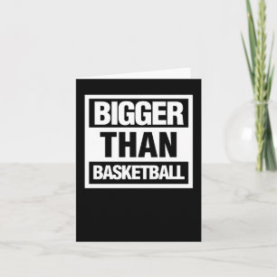 Bigger Than Basketball 6 Card