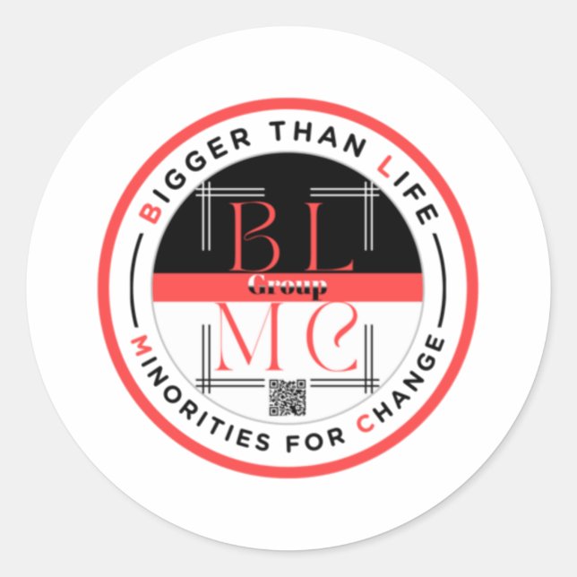Bigger Than Life  Classic Round Sticker (Front)