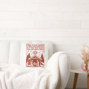 Bigger than our whole world 1 cushion