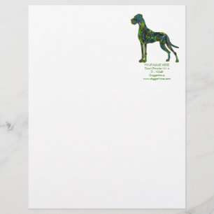 Biggest Dog in the jungle Custom Letterhead