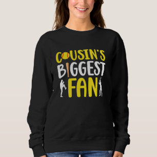 Biggest Fan Softball Cousin Of A Softball Player C Sweatshirt
