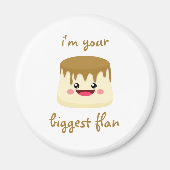 biggest flan magnet (Front)