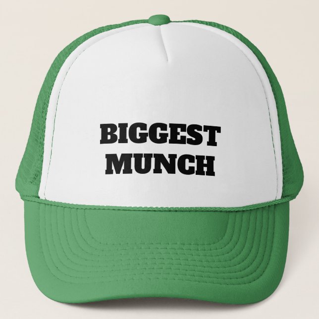 Biggest munch Trucker Hat, Trucker Hat (Front)