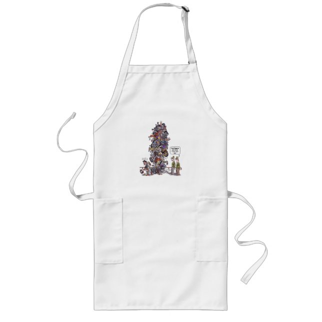 Biggest Sore Loser long chef apron (Front)