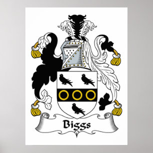 Biggs Family Crest Poster