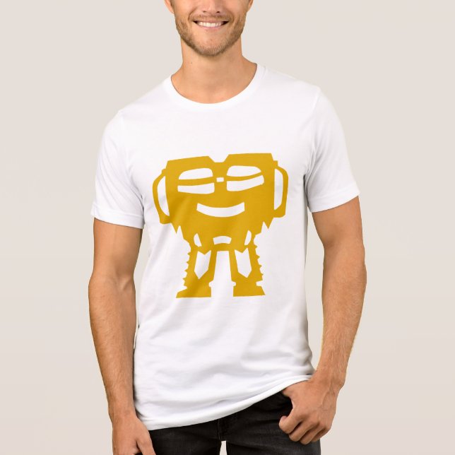 BIGHEAD YELLOW Tri-Blend SHIRT (Front)