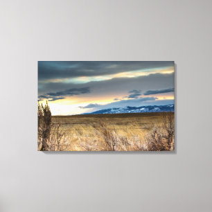 Bighorn Mountain Canvas Print