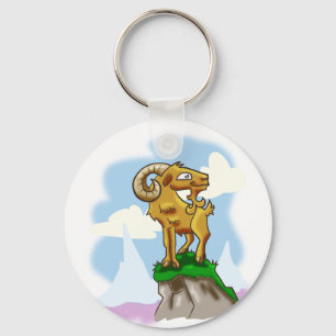 Bighorn Ram Key Ring