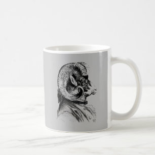 Bighorn Sheep In Suit Coffee Mug