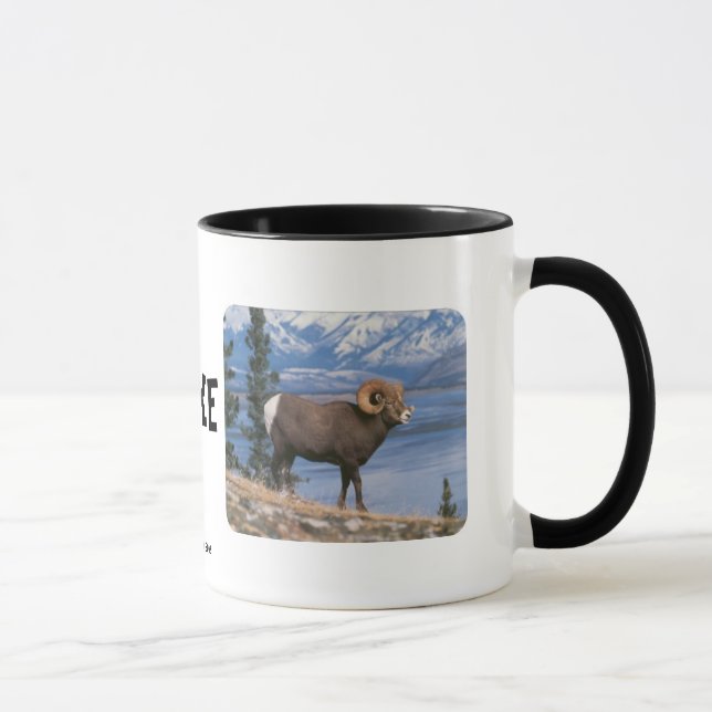 BIGHORN SHEEP MUG (Right)