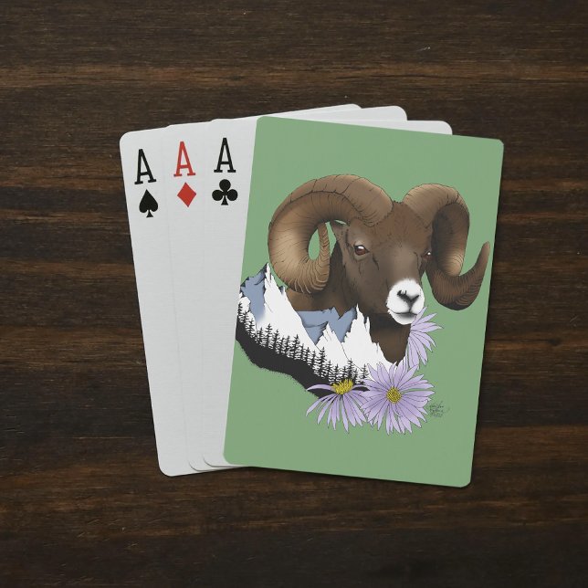 Bighorn Sheep Playing Cards (Creator Uploaded)