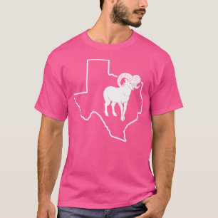 Bighorn Sheep Texas Big Horn Sheep Head T-Shirt