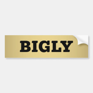 BIGLY BUMPER STICKER