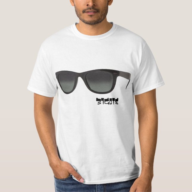 BIGote sunglasses t shirt (Front)