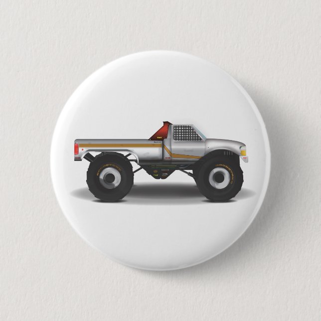 BigTruck 6 Cm Round Badge (Front)