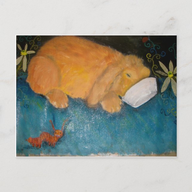 bigwig the magic bunny postcard (Front)