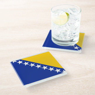 BiH Flag Coaster