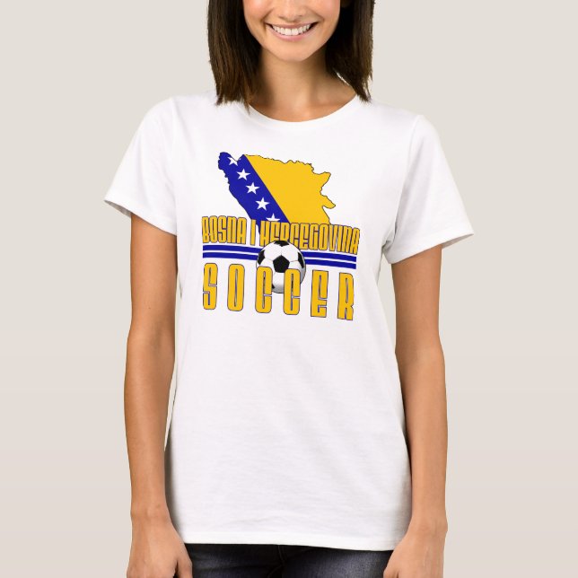 BiH Soccer T-Shirt (Front)