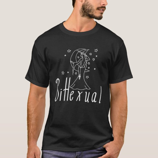 Bihexual are you a good witch or a bad witch T-Shirt (Front)