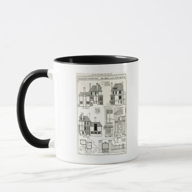 Bijou Residence Sunnycote, Hampstead, Mug (Left)